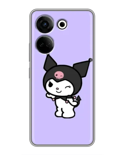 Чохол для TECNO Camon 20 з картинкою «Класична Kuromi»