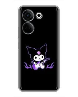 Чохол для TECNO Camon 20 з картинкою «Електрична Kuromi»