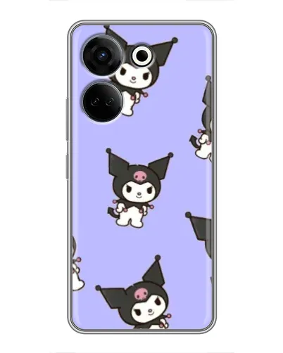 Чохол для TECNO Camon 20 з картинкою «Паттерн з Kuromi»