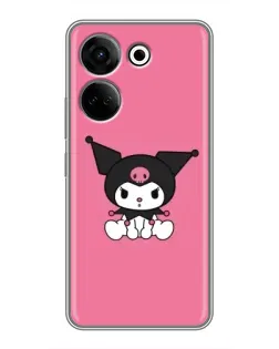Чохол для TECNO Camon 20 з картинкою «Похмура Kuromi»