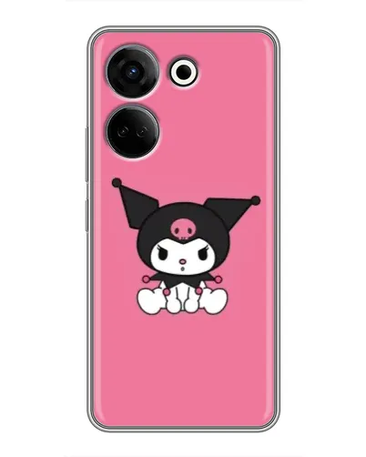Чохол для TECNO Camon 20 з картинкою «Похмура Kuromi»