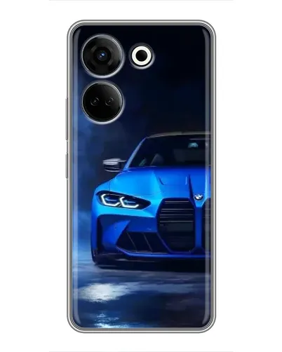 Чохол для TECNO Camon 20 з картинкою «Блакитна BMW M4» Чохол для TECNO Camon 20 з картинкою «Блакитна BMW M4»