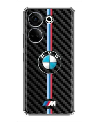 Чохол для TECNO Camon 20 з картинкою «Емблема BMW та карбон» Чохол для TECNO Camon 20 з картинкою «Емблема BMW та карбон»