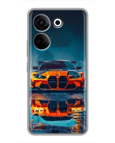 Чохол для TECNO Camon 20 з картинкою «BMW — золота емблема» Чохол для TECNO Camon 20 з картинкою «BMW — золота емблема»