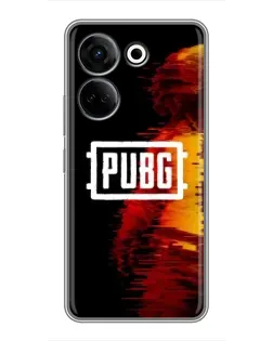 Чохол для TECNO Camon 20 з картинкою «Яскравий логотип PUBG» Чохол для TECNO Camon 20 з картинкою «Яскравий логотип PUBG»