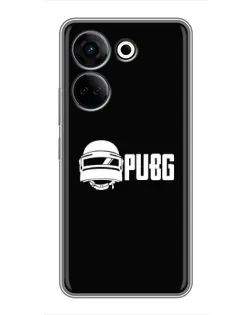 Чохол для TECNO Camon 20 з картинкою «PUBG — класичний лого» Чохол для TECNO Camon 20 з картинкою «PUBG — класичний лого»