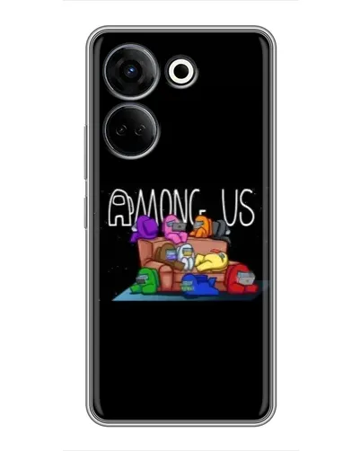 Чохол для TECNO Camon 20 з картинкою «Логотип Among Us» Чохол для TECNO Camon 20 з картинкою «Логотип Among Us»