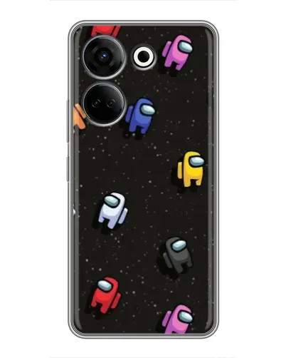 Чохол для TECNO Camon 20 з картинкою «Космічний патерн Among Us» Чохол для TECNO Camon 20 з картинкою «Космічний патерн Among Us»