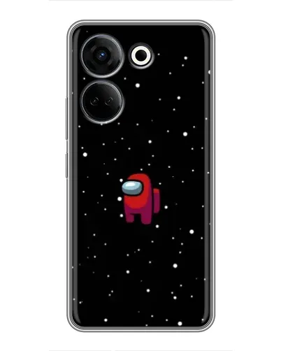 Чохол для TECNO Camon 20 з картинкою «Червоний Among Us» Чохол для TECNO Camon 20 з картинкою «Червоний Among Us»