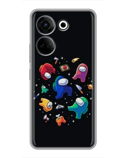 Чохол для TECNO Camon 20 з картинкою «Among Us космос» Чохол для TECNO Camon 20 з картинкою «Among Us космос»