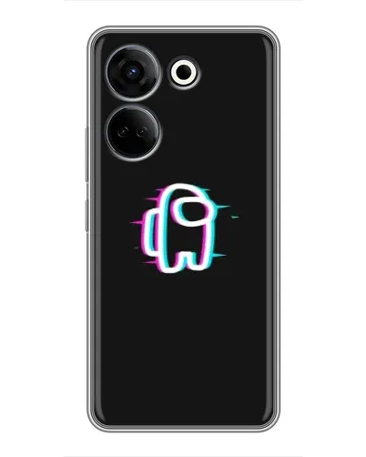 Чохол для TECNO Camon 20 з картинкою «Among Us неон» Чохол для TECNO Camon 20 з картинкою «Among Us неон»