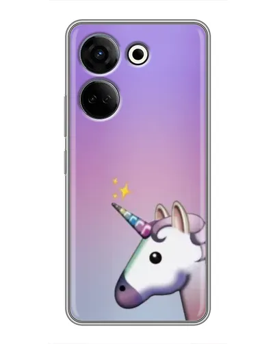 Чехол для TECNO Camon 20 с картинкой «Единорог градиент» Чехол для TECNO Camon 20 с картинкой «Единорог градиент»