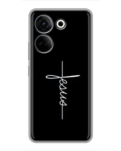 Чохол для TECNO Camon 20 з картинкою «Тонка лінія віри» Чохол для TECNO Camon 20 з картинкою «Тонка лінія віри»