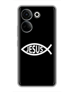 Чохол для TECNO Camon 20 з картинкою «Класичний Jesus»