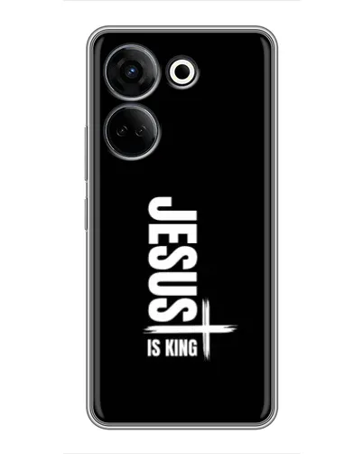Чохол для TECNO Camon 20 з картинкою «Вертикаль віри Jesus» Чохол для TECNO Camon 20 з картинкою «Вертикаль віри Jesus»