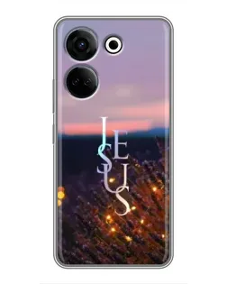Чехол для TECNO Camon 20 с картинкой «Свет Божий ночью» Чехол для TECNO Camon 20 с картинкой «Свет Божий ночью»