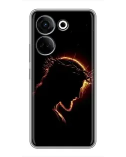 Чехол для TECNO Camon 20 с картинкой «Терновый венец» Чехол для TECNO Camon 20 с картинкой «Терновый венец»