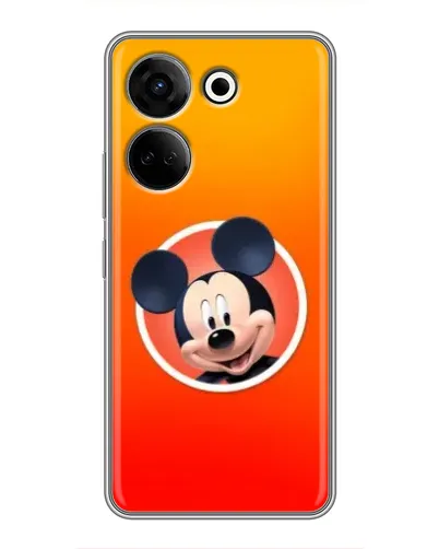 Чехол для TECNO Camon 20 с картинкой «Mickey в круге»