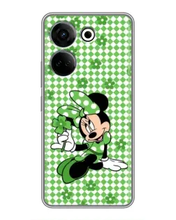 Чехол для TECNO Camon 20 с картинкой «Mickey в клетку» Чехол для TECNO Camon 20 с картинкой «Mickey в клетку»