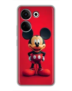 Чехол для TECNO Camon 20 с картинкой «Mickey в полный рост»