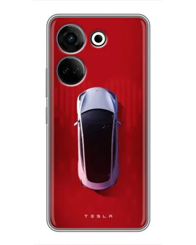 Чохол для TECNO Camon 20 з картинкою «Tesla Top View» Чохол для TECNO Camon 20 з картинкою «Tesla Top View»