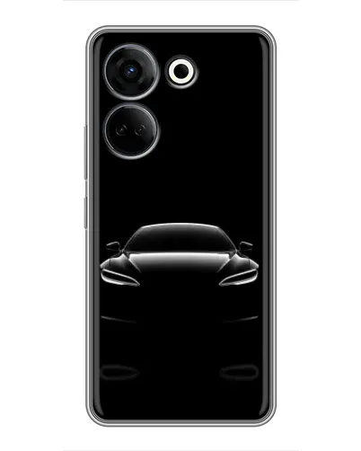 Чохол для TECNO Camon 20 з картинкою «Силует Tesla Night» Чохол для TECNO Camon 20 з картинкою «Силует Tesla Night»