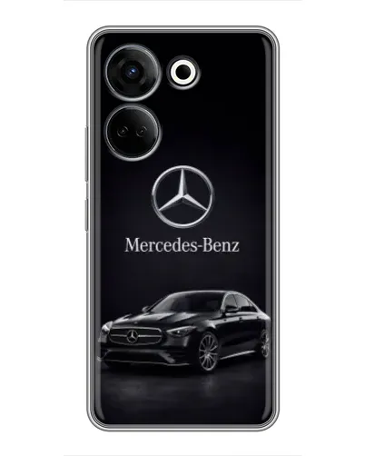 Чохол для TECNO Camon 20 з картинкою «Mercedes — решітка радіатора» Чохол для TECNO Camon 20 з картинкою «Mercedes — решітка радіатора»