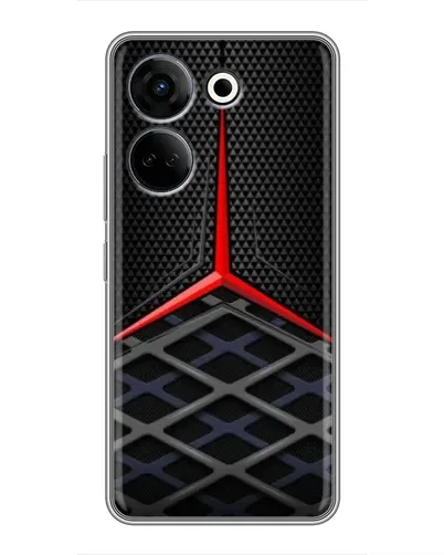 Чохол для TECNO Camon 20 з картинкою «Mercedes Carbon Grid» Чохол для TECNO Camon 20 з картинкою «Mercedes Carbon Grid»