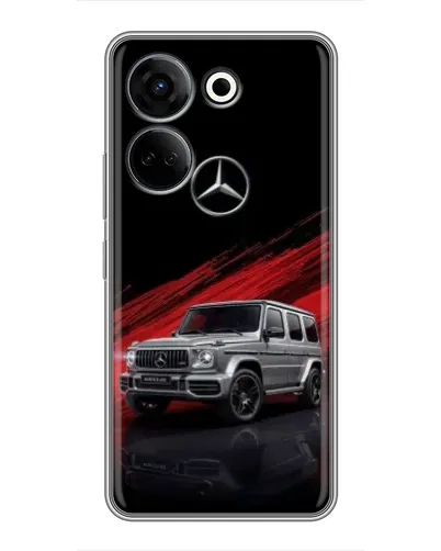 Чохол для TECNO Camon 20 з картинкою «Mercedes G-Class червоний» Чохол для TECNO Camon 20 з картинкою «Mercedes G-Class червоний»