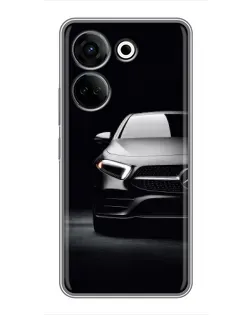 Чохол для TECNO Camon 20 з картинкою «Світло фар Mercedes»