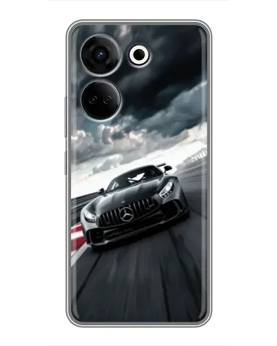 Чохол для TECNO Camon 20 з картинкою «Гоночний Mercedes AMG» Чохол для TECNO Camon 20 з картинкою «Гоночний Mercedes AMG»
