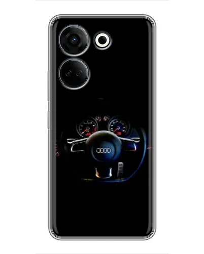 Чохол для TECNO Camon 20 з картинкою «Салон Audi — кермо» Чохол для TECNO Camon 20 з картинкою «Салон Audi — кермо»