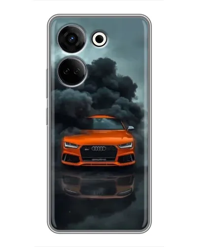 Чохол для TECNO Camon 20 з картинкою «Audi у хмарах диму» Чохол для TECNO Camon 20 з картинкою «Audi у хмарах диму»