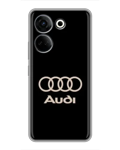 Чохол для TECNO Camon 20 з картинкою «Audi — золотий логотип» Чохол для TECNO Camon 20 з картинкою «Audi — золотий логотип»