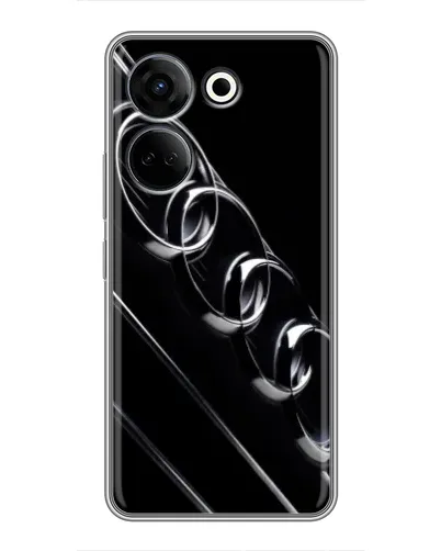 Чохол для TECNO Camon 20 з картинкою «Audi — абстрактні кільця» Чохол для TECNO Camon 20 з картинкою «Audi — абстрактні кільця»