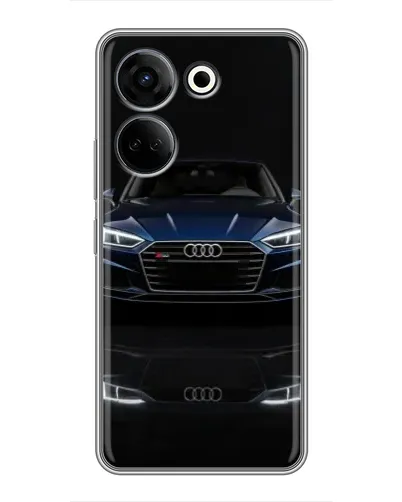 Чохол для TECNO Camon 20 з картинкою «Audi — нічне відображення» Чохол для TECNO Camon 20 з картинкою «Audi — нічне відображення»