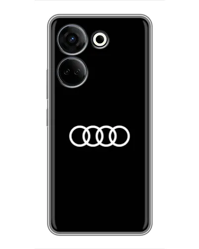 Чохол для TECNO Camon 20 з картинкою «Audi White Logo» Чохол для TECNO Camon 20 з картинкою «Audi White Logo»