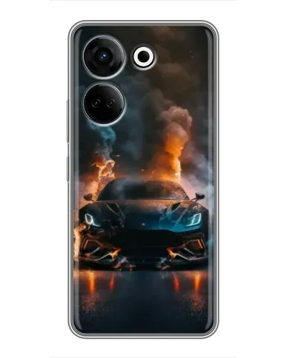 Чохол для TECNO Camon 20 з картинкою «Lamborghini димна естетика» Чохол для TECNO Camon 20 з картинкою «Lamborghini димна естетика»