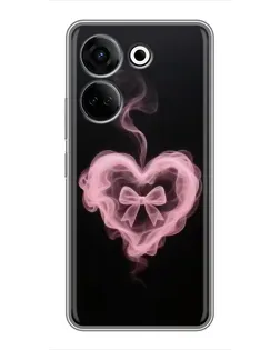 Чохол для TECNO Camon 20 з картинкою «Димчасте серце»