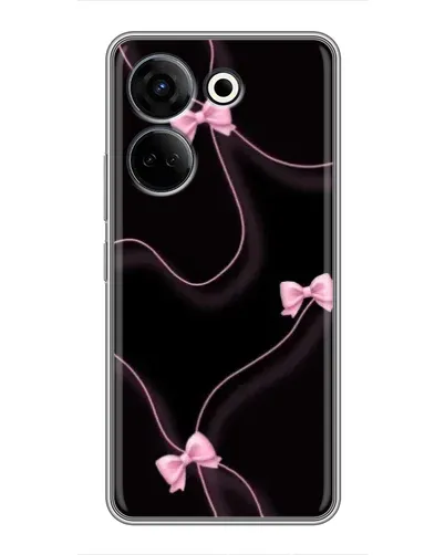 Чохол для TECNO Camon 20 з картинкою «Рожеві стрічки» Чохол для TECNO Camon 20 з картинкою «Рожеві стрічки»