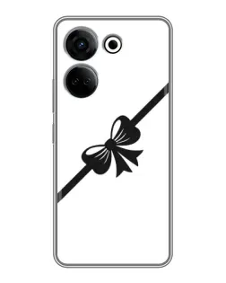 Чохол для TECNO Camon 20 з картинкою «Діагональний бант»