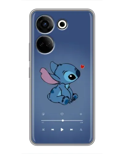 Чохол для TECNO Camon 20 з картинкою «Музичний Stitch» Чохол для TECNO Camon 20 з картинкою «Музичний Stitch»