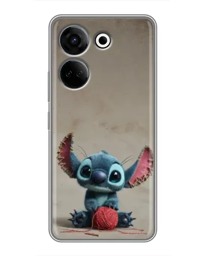 Чохол для TECNO Camon 20 з картинкою «Стіч на чоричневому фоні» Чохол для TECNO Camon 20 з картинкою «Стіч на чоричневому фоні»