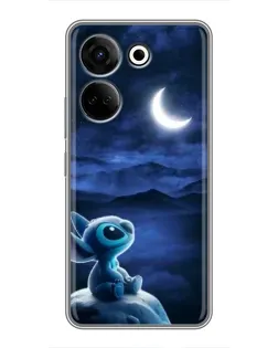 Чохол для TECNO Camon 20 з картинкою «Місячна ніч Стіча» Чохол для TECNO Camon 20 з картинкою «Місячна ніч Стіча»