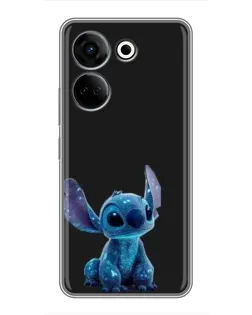 Чохол для TECNO Camon 20 з картинкою «Стіч на чорному» Чохол для TECNO Camon 20 з картинкою «Стіч на чорному»