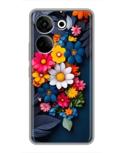 Чохол для TECNO Camon 20 з картинкою «Квіткова феєрія» Чохол для TECNO Camon 20 з картинкою «Квіткова феєрія»