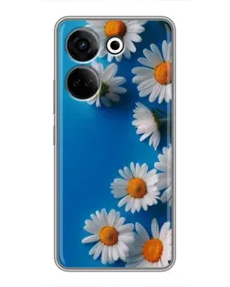 Чохол для TECNO Camon 20 з картинкою «Білосніжні маргаритки» Чохол для TECNO Camon 20 з картинкою «Білосніжні маргаритки»