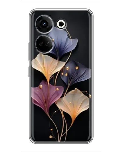 Чохол для TECNO Camon 20 з картинкою «Лілові квіти грації» Чохол для TECNO Camon 20 з картинкою «Лілові квіти грації»