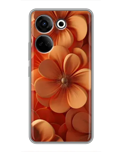Чохол для TECNO Camon 20 з картинкою «Помаранчева макро квітка» Чохол для TECNO Camon 20 з картинкою «Помаранчева макро квітка»