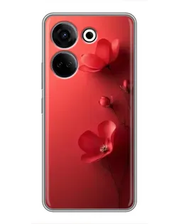 Чохол для TECNO Camon 20 з картинкою «Макові суцвіття» Чохол для TECNO Camon 20 з картинкою «Макові суцвіття»